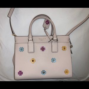 Kate spade purse with flowers